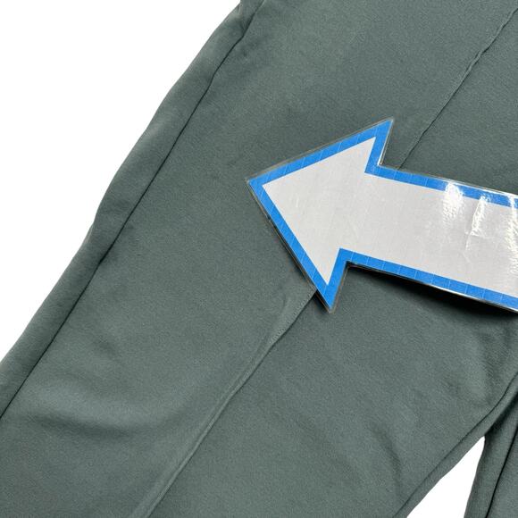 ATHLETA Eastbound Straight Pant in Minimalist Green Gray Size 6 Women’s Career - Picture 8 of 9